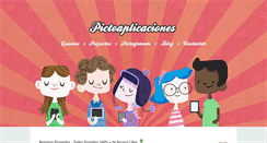 Desktop Screenshot of pictoaplicaciones.com